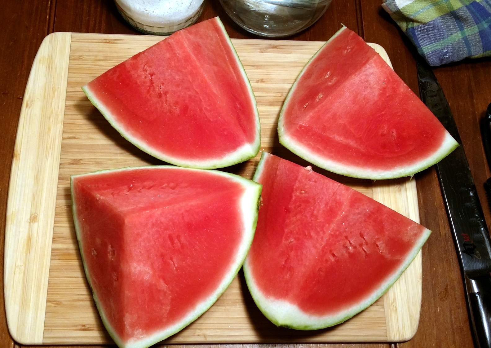 2 watermelon eighths