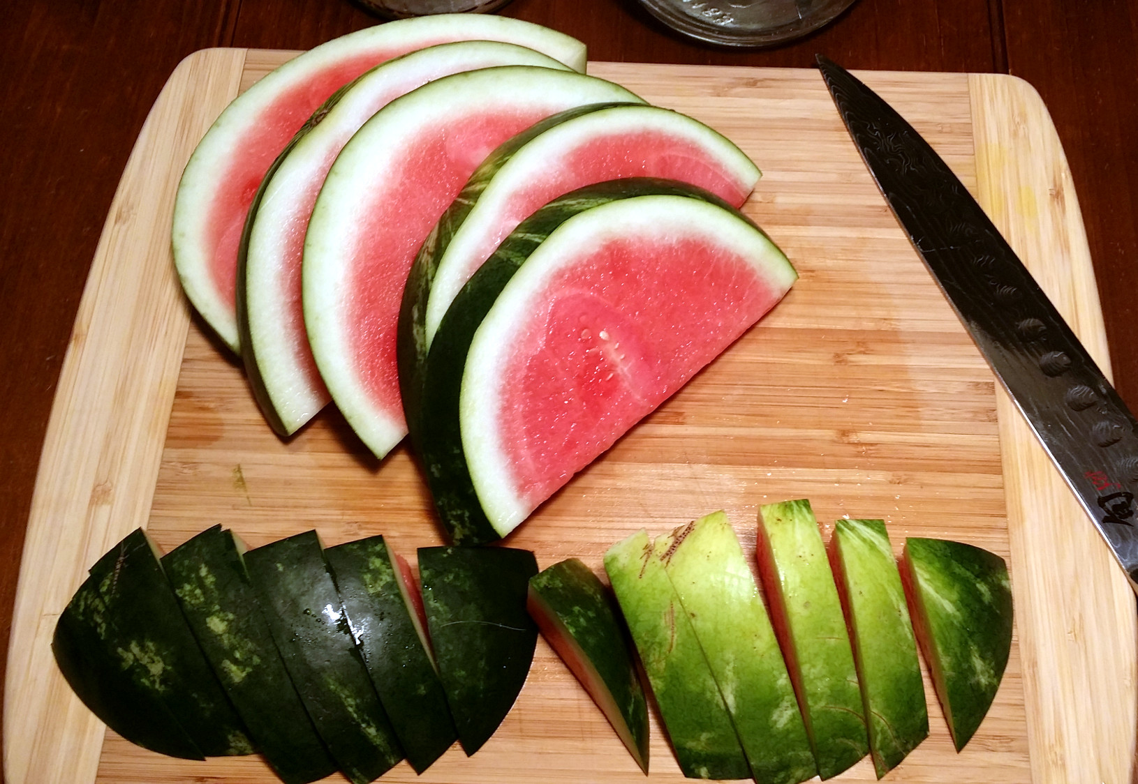 5 watermelon slices