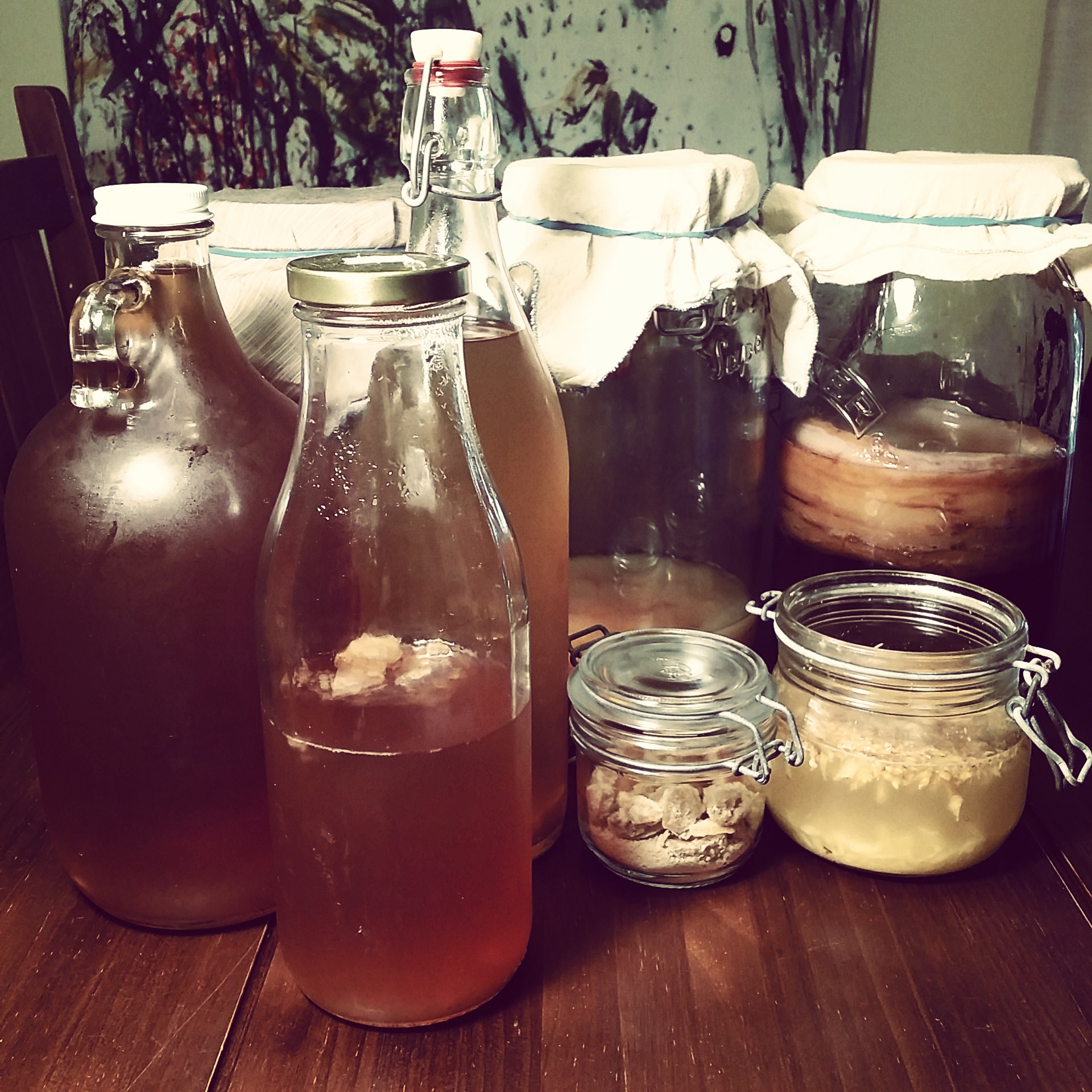 Here's What To Do If Your Kombucha SCOBY Grows Mold