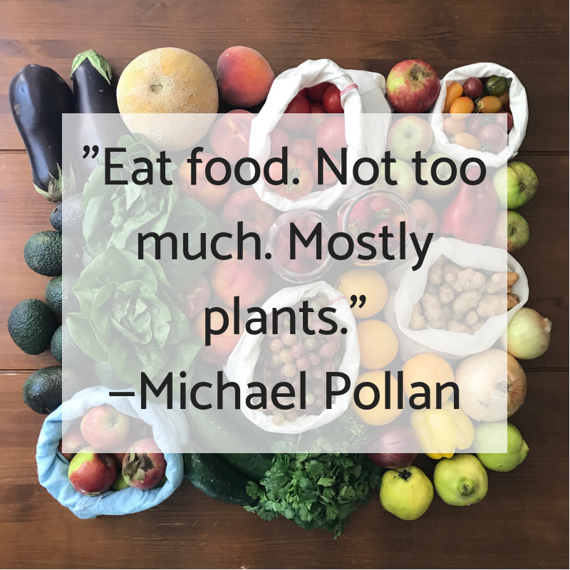 Michael Pollan's food rule