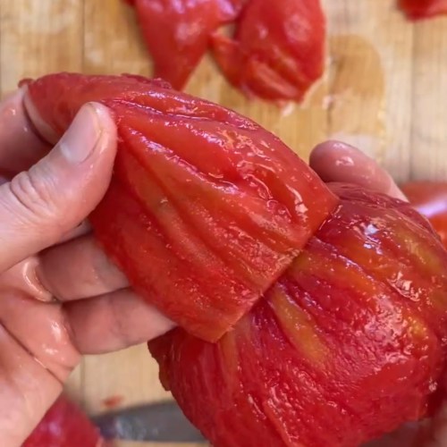 How to Blanch and Peel Tomatoes and Make Tomato Skin Powder Zero