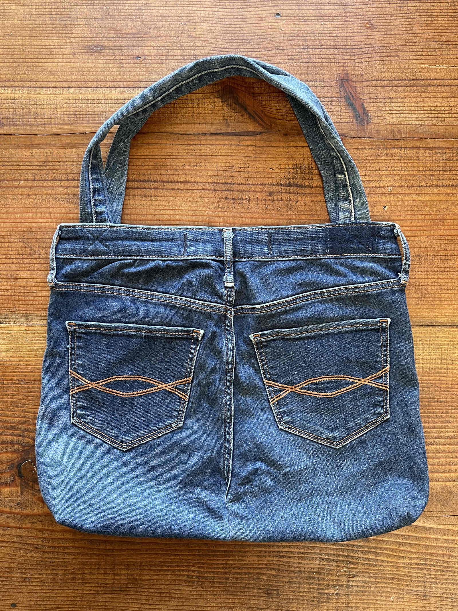 Recycle Denim: Floor Mat From Waistbands and Inseams : 5 Steps